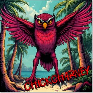 CHICKCHARNEY – FULL COLOUR – FETERS AND LIMERS – CARIBBEAN FOLKLORE EVENT DJ GEAR Posters and Art